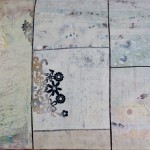 Encaustic, oil, collage